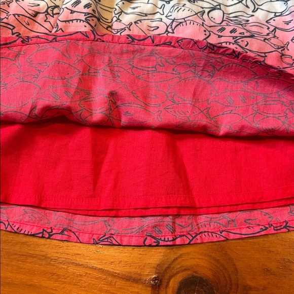 New! NICE THINGS MINI 4T Seaworld Tye Dye Skirt Fish Mod Print - Picture 6 of 7